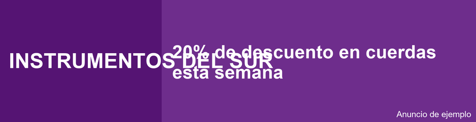 [Ejemplo] Instrumentos del Sur — VIDEO_PROMO